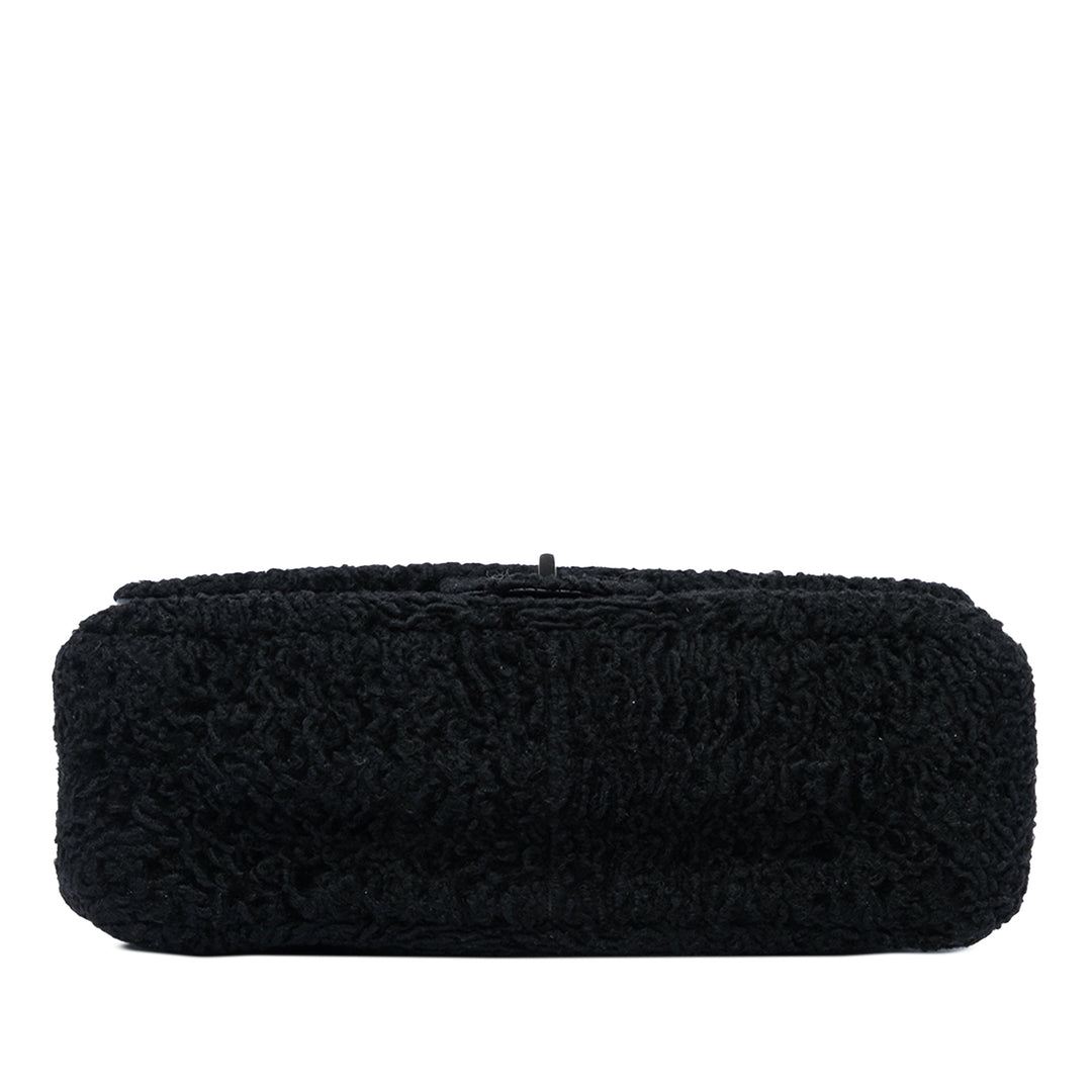 Boucle Reissue 2.55 Double rabat 225 Noir