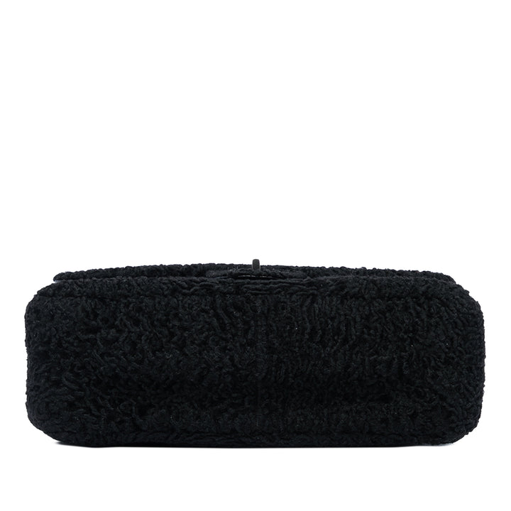 Boucle Reissue 2.55 Double rabat 225 Noir