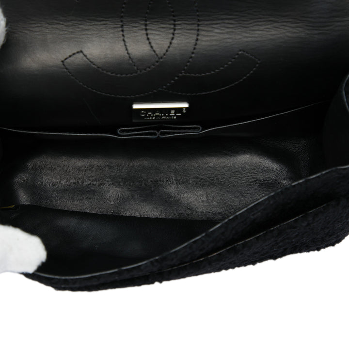 Boucle Reissue 2.55 Double rabat 225 Noir