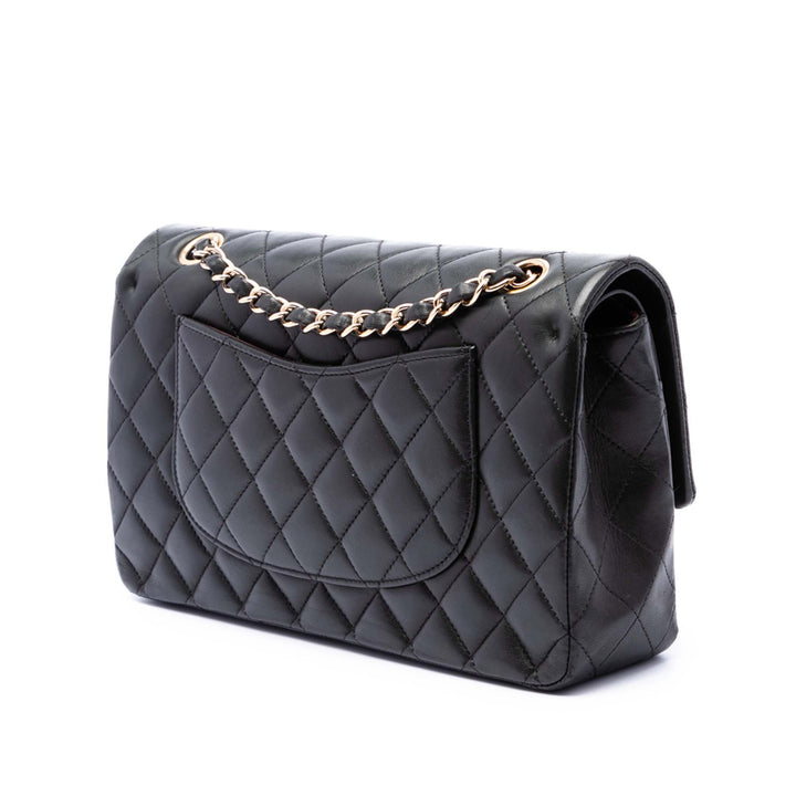 Chanel Medium Classic Cuir d’agneau Double rabat