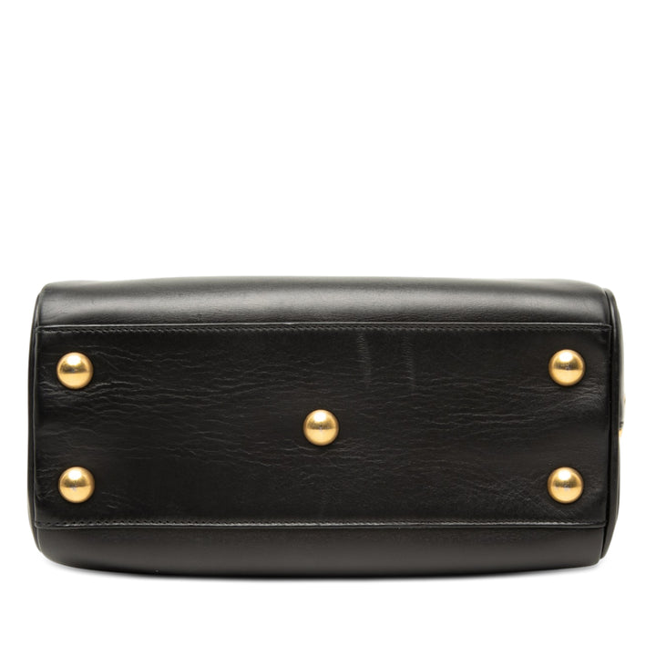 Saint Laurent Baby Cuir Classic Duffle Sac
