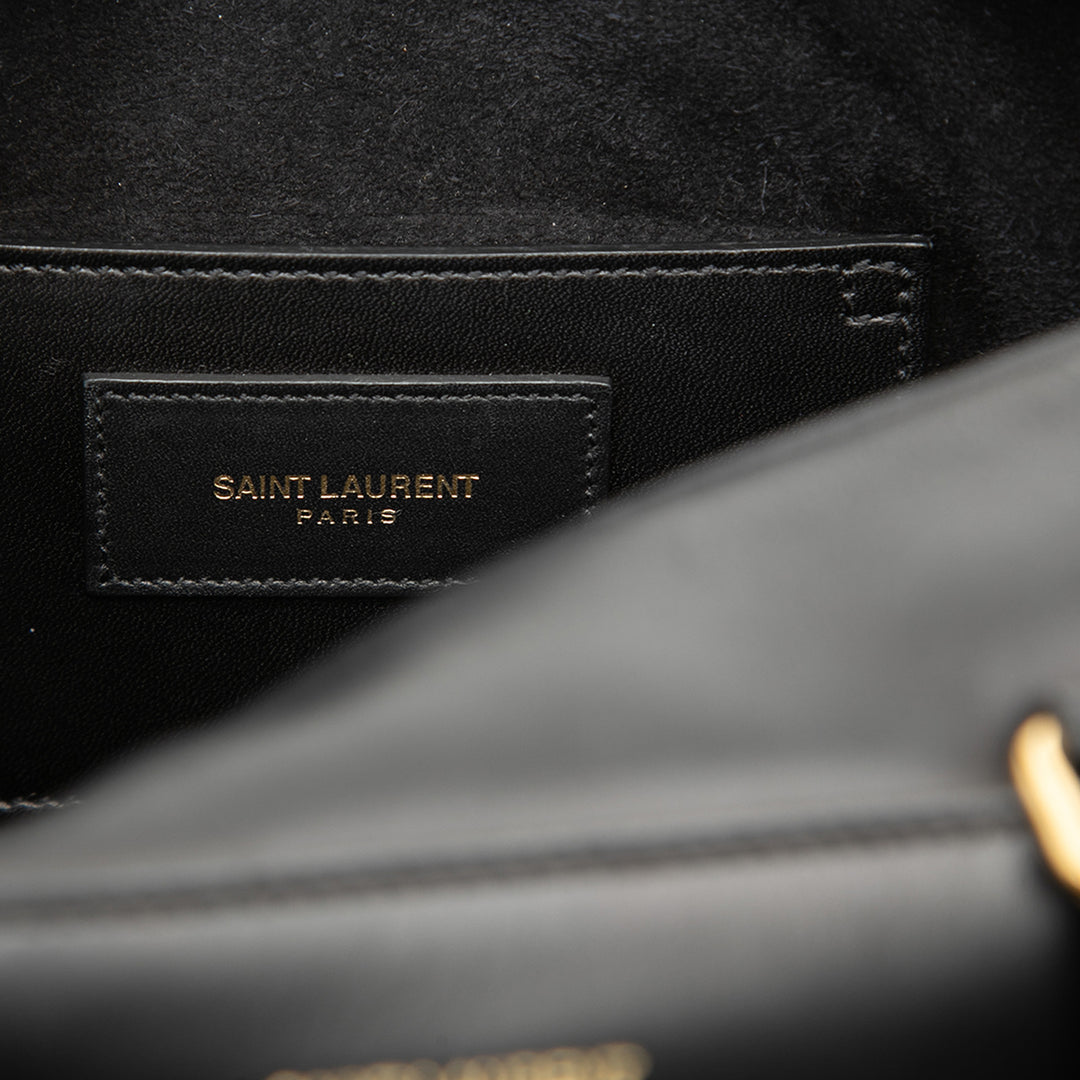 Saint Laurent Baby Cuir Classic Duffle Sac