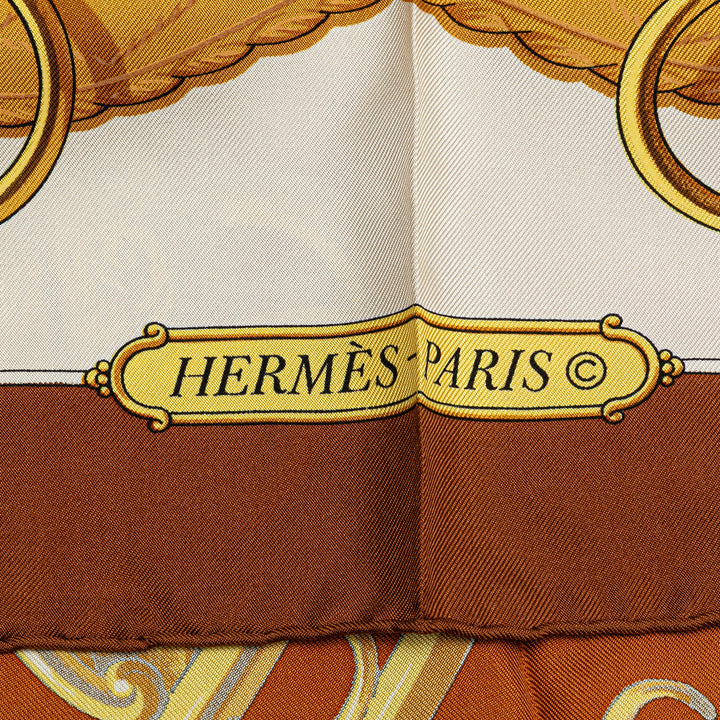 Lift Profile Silk Scarf White - Gaby Paris
