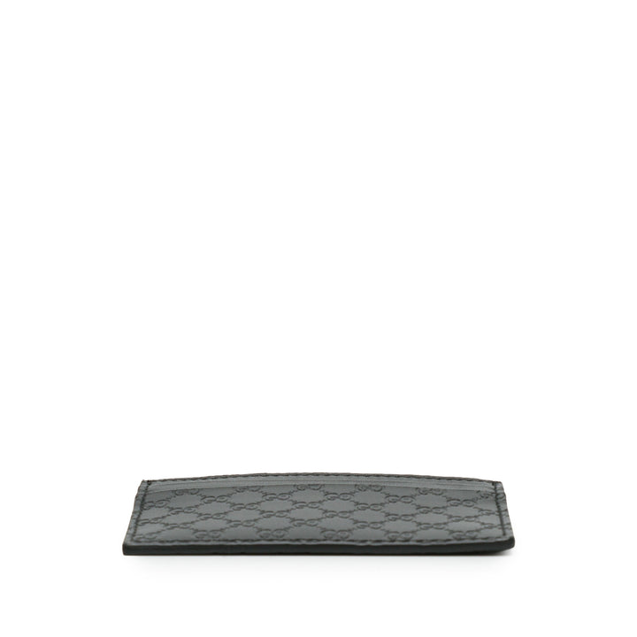 Gucci Porte-cartes Microguccissima Noir – vue 3 – GABY PARIS