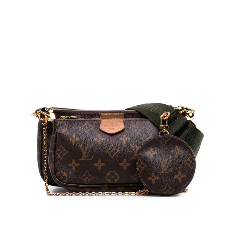 Monogram Multi Pochette Accessoires Brown - Gaby Paris