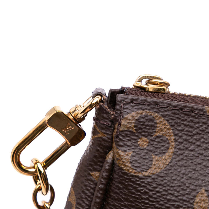 Monogram Multi Pochette Accessoires Brown - Gaby Paris