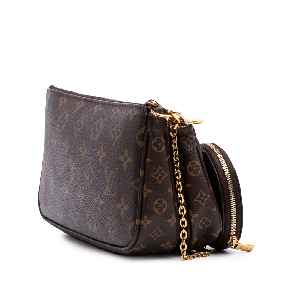 Monogram Multi Pochette Accessoires Brown - Gaby Paris