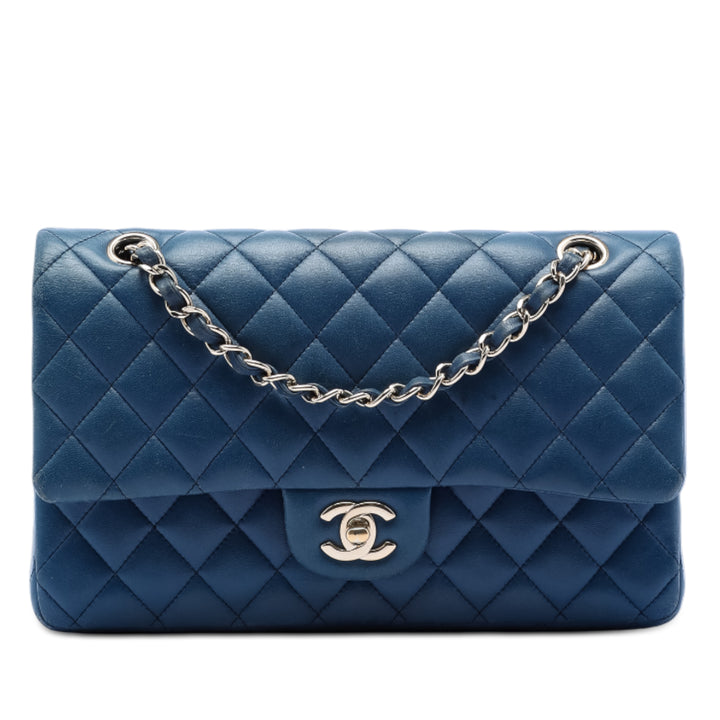 Chanel Medium Classic Cuir d’agneau Double rabat