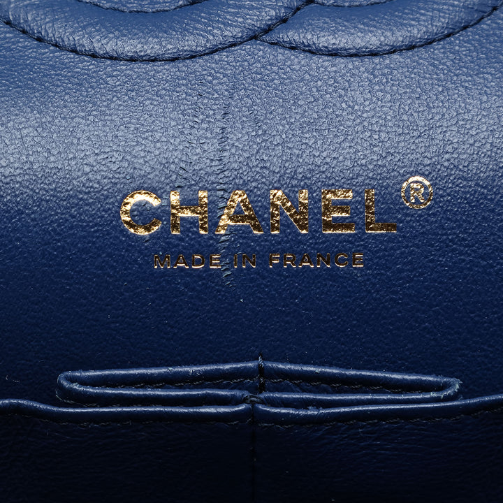 Chanel Medium Classic Cuir d’agneau Double rabat
