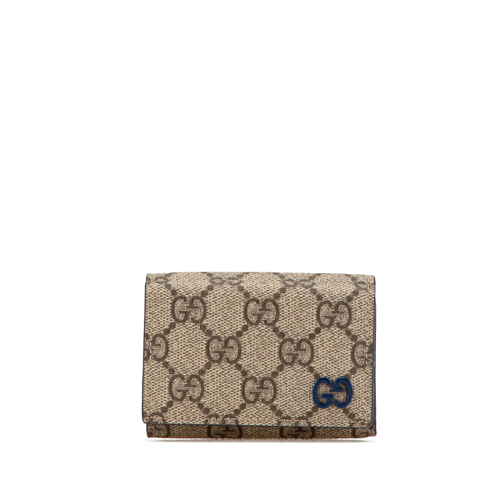 Gucci GG Supreme Compact Portefeuille
