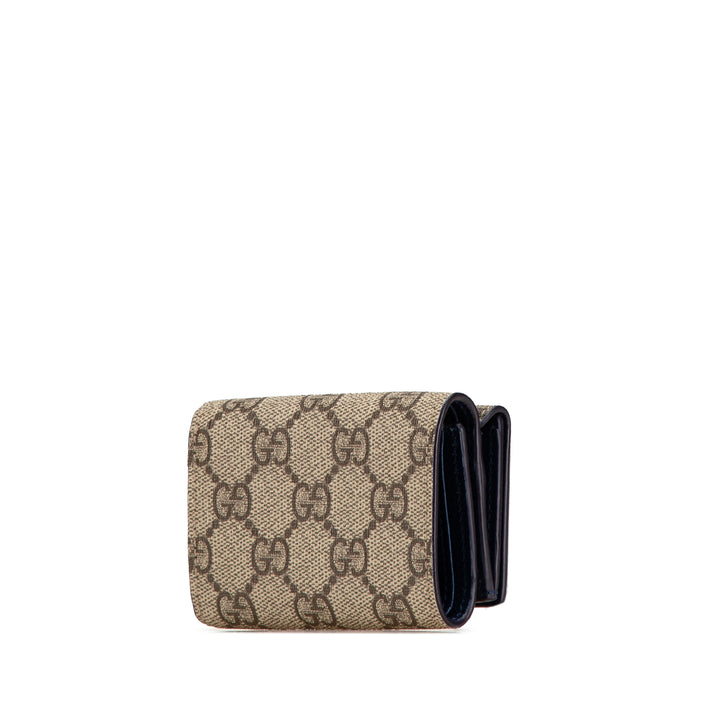 Gucci GG Supreme Compact Portefeuille