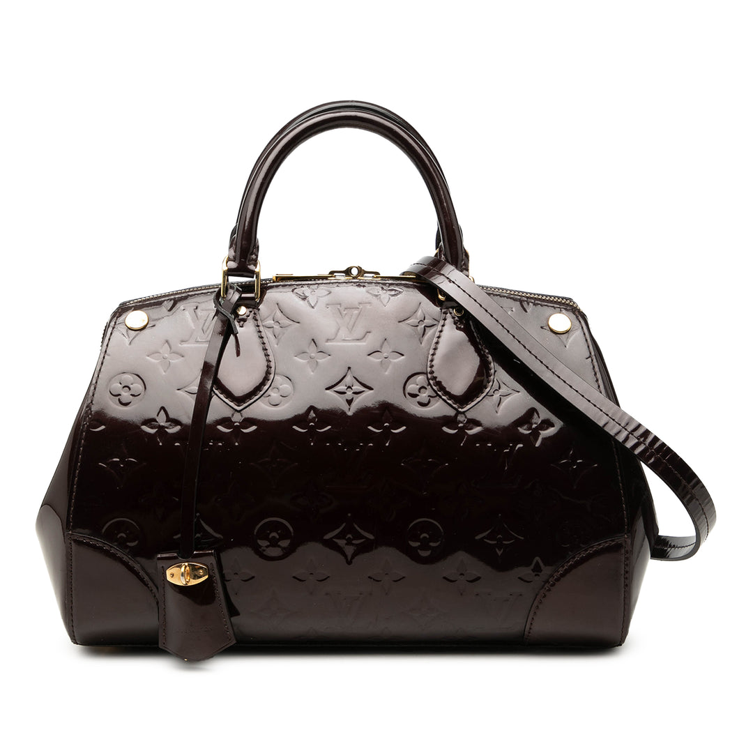 Santa Monica Cuir verni Monogram Violet