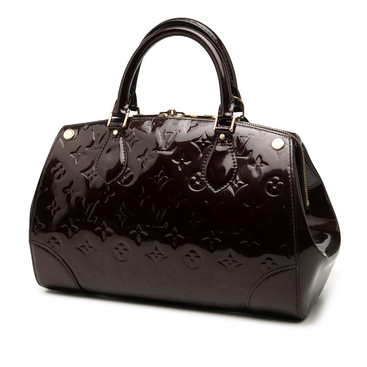 Santa Monica Cuir verni Monogram Violet