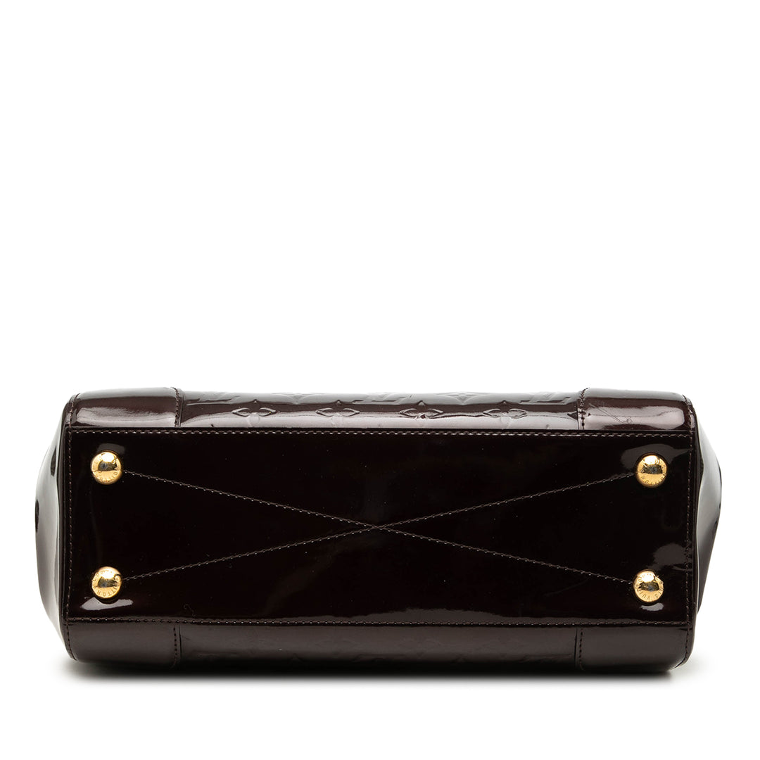 Santa Monica Cuir verni Monogram Violet