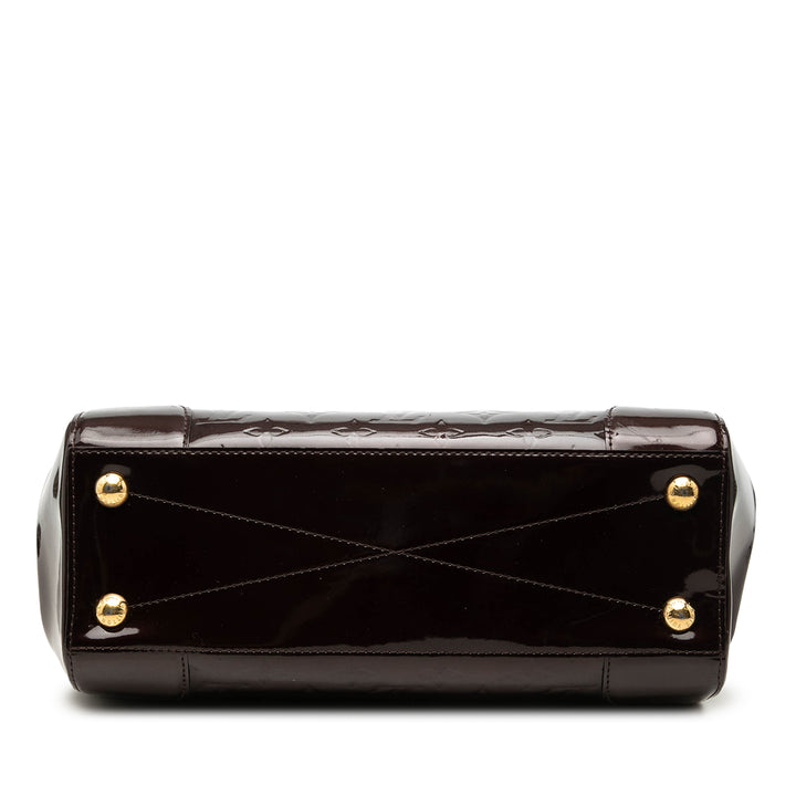 Santa Monica Cuir verni Monogram Violet