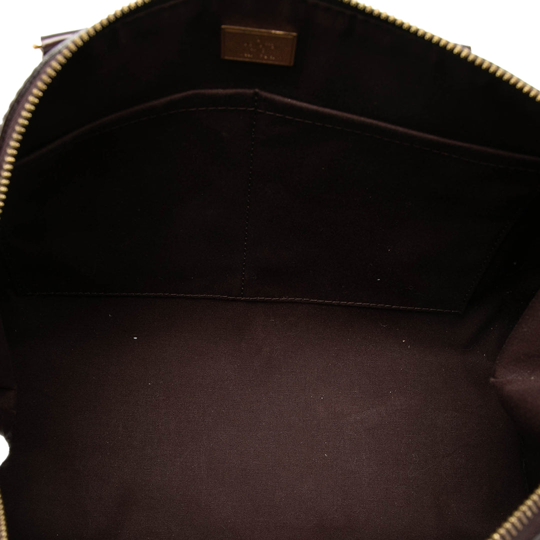 Santa Monica Cuir verni Monogram Violet