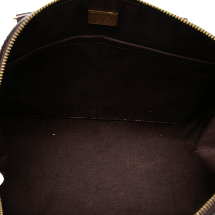 Santa Monica Cuir verni Monogram Violet