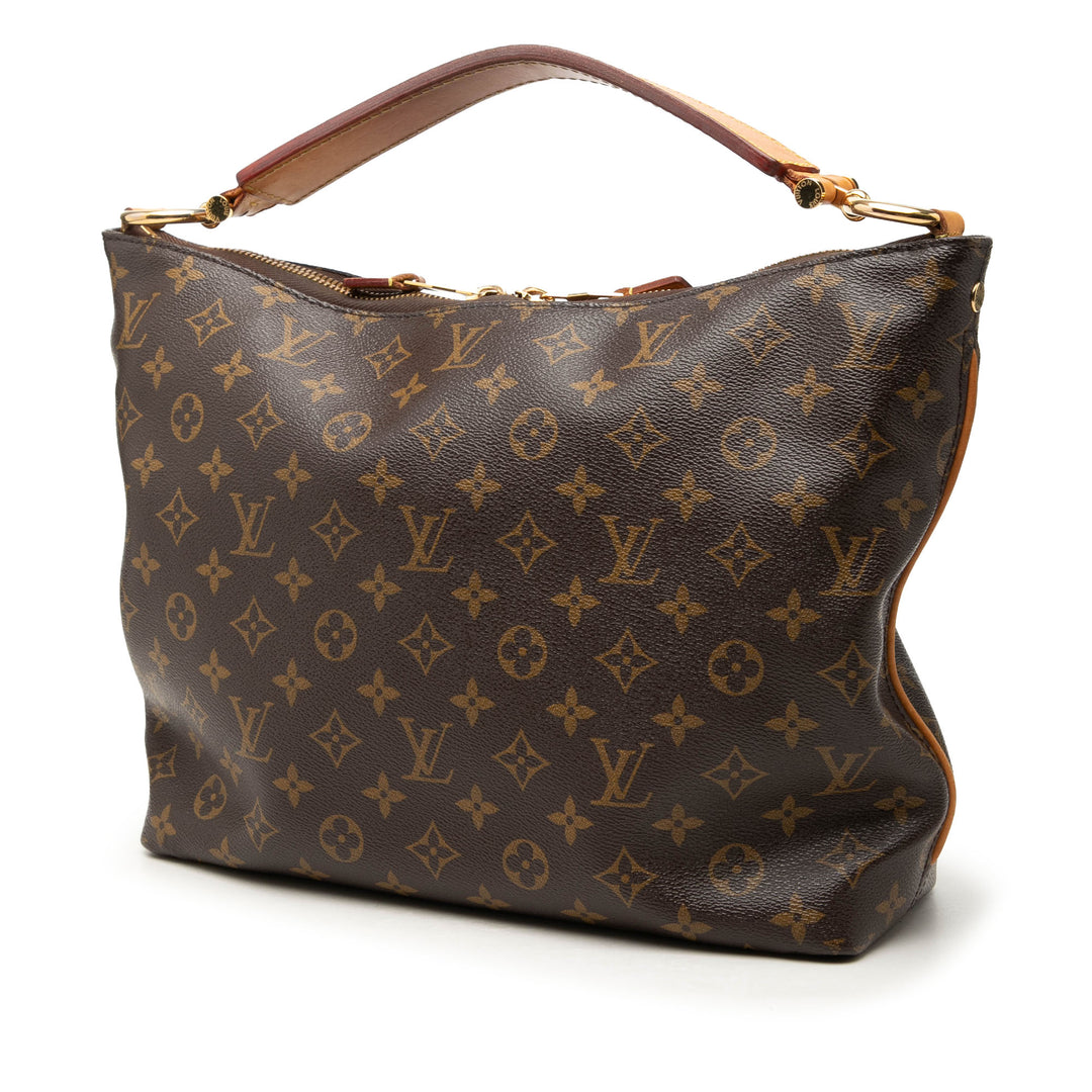 Louis Vuitton Sully PM Monogram Marron – vue 2 – GABY PARIS