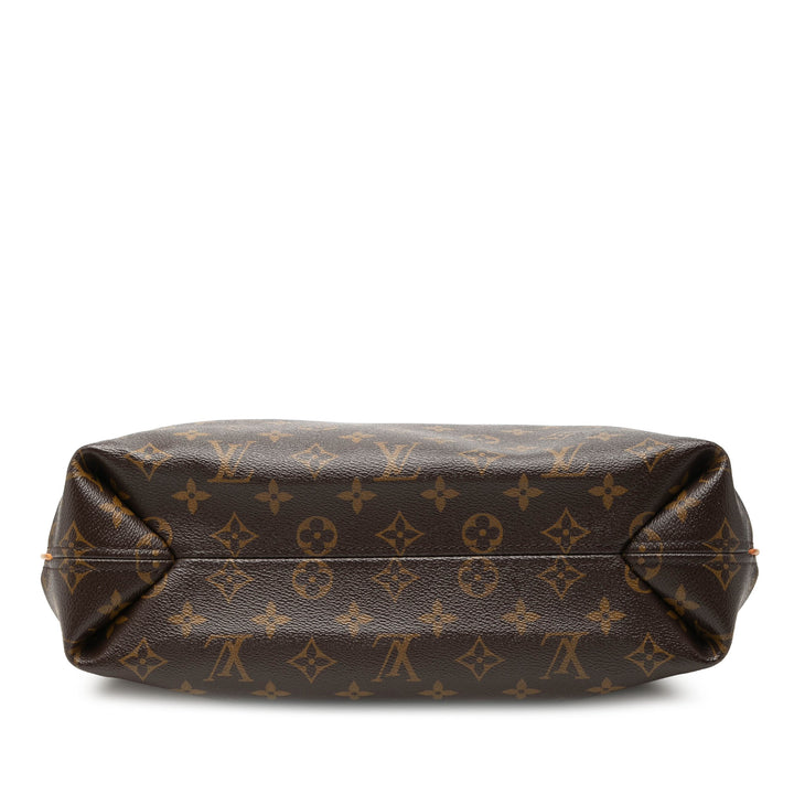 Louis Vuitton Sully PM Monogram Marron – vue 3 – GABY PARIS