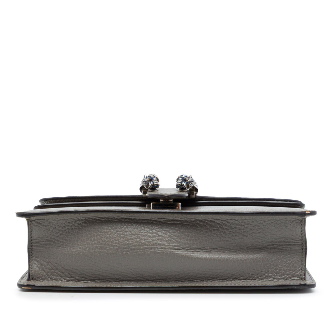 Gucci Sac bandoulière Dionysus Moyen Cuir de veau Gris – vue 3 – GABY PARIS