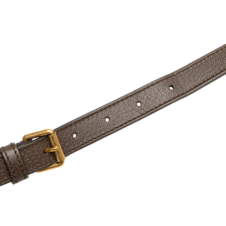 Mini GG Supreme Ophidia Crossbody Brown - Gaby Paris
