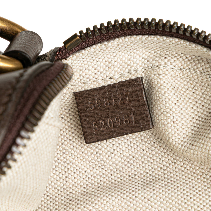 Mini GG Supreme Ophidia Crossbody Brown - Gaby Paris