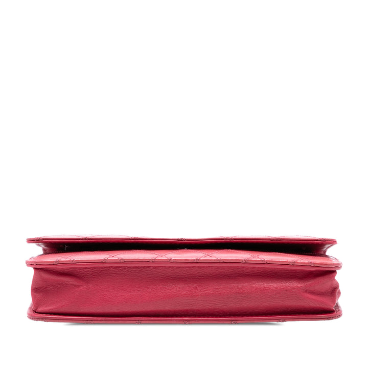 Chanel CC Wild Stitch Wallet on Chain Cuir d'agneau