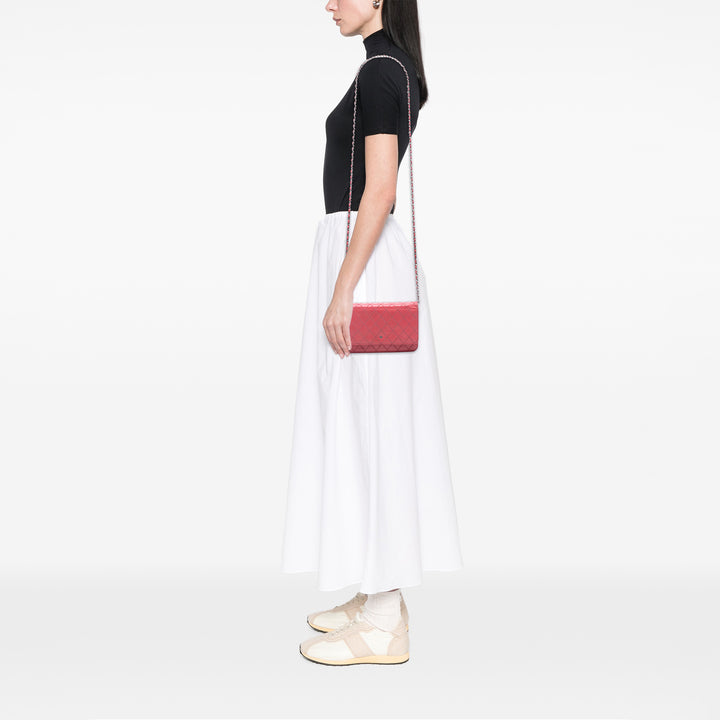 Chanel CC Wild Stitch Wallet on Chain Cuir d'agneau