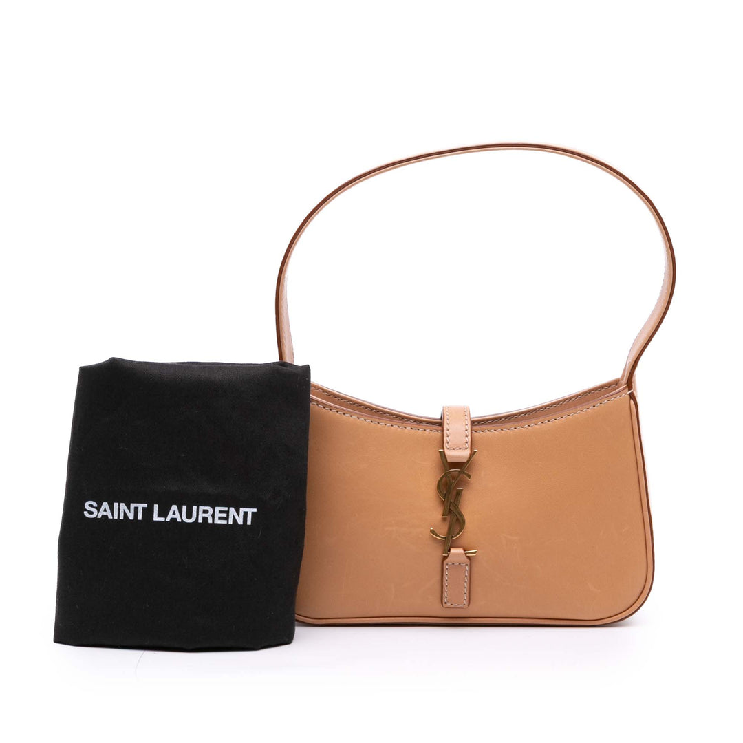 Saint Laurent Mini Smooth Cuir de veau Le 5 a 7