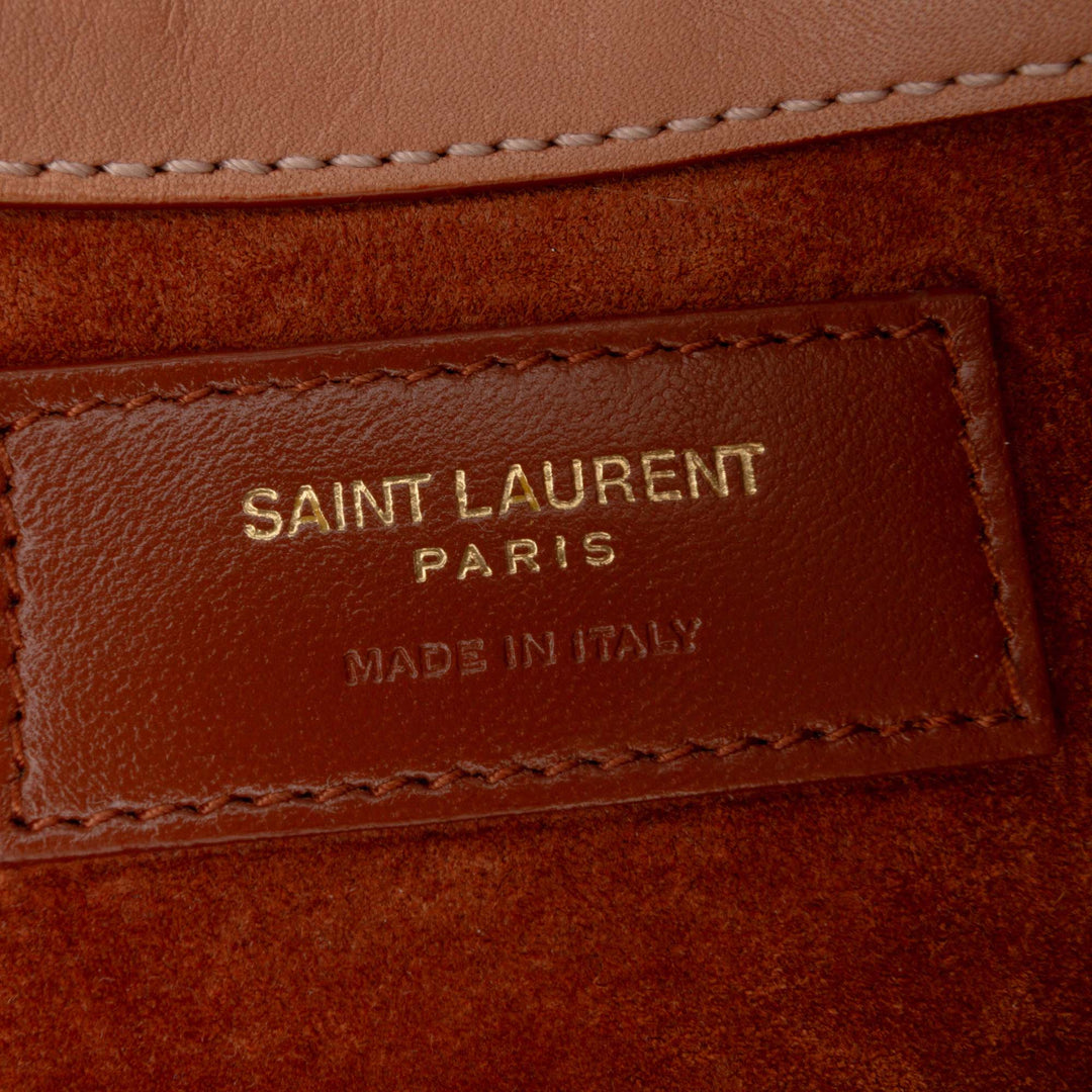 Saint Laurent Mini Smooth Cuir de veau Le 5 a 7