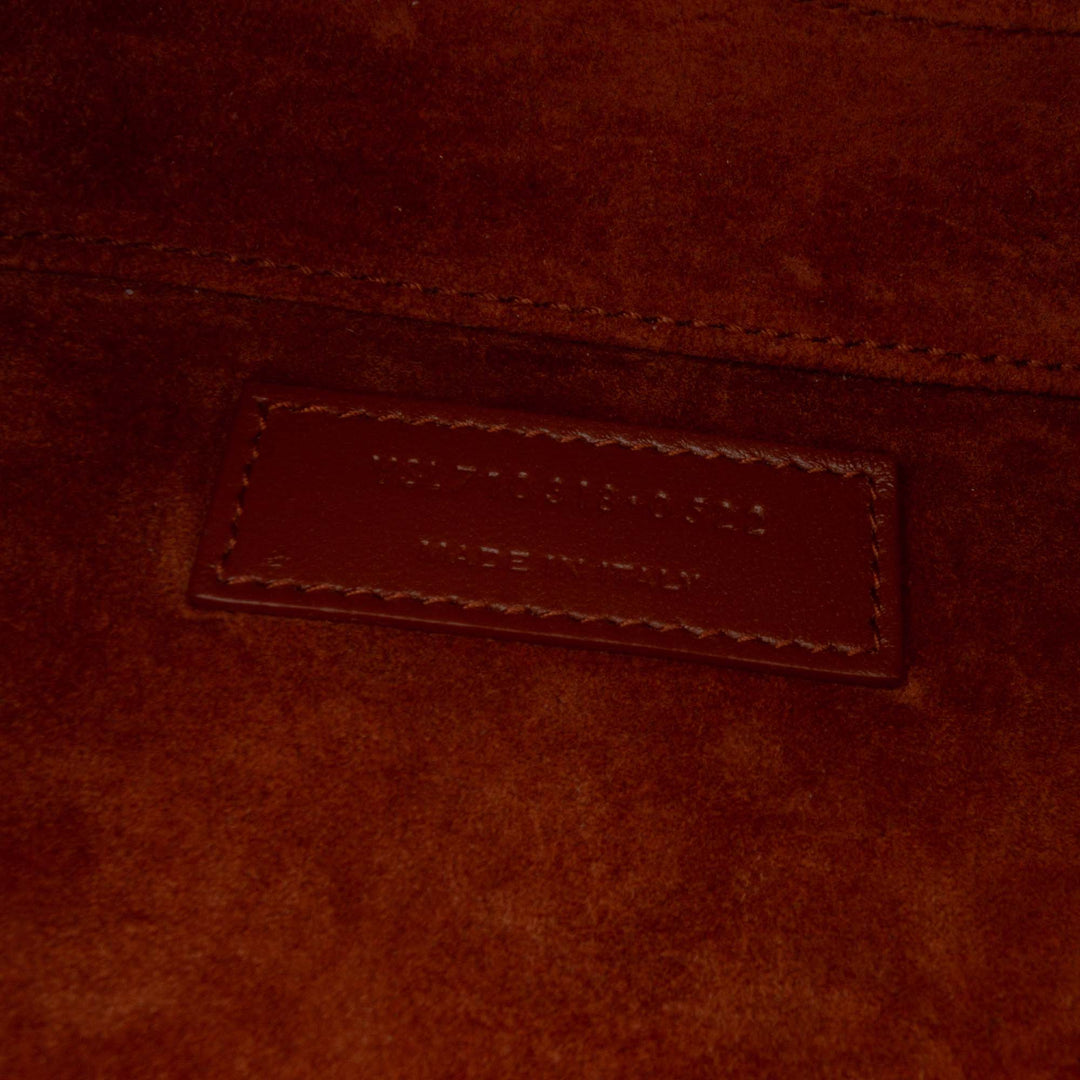Saint Laurent Mini Smooth Cuir de veau Le 5 a 7
