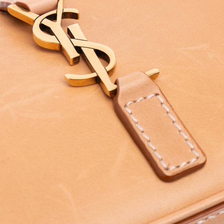 Saint Laurent Mini Smooth Cuir de veau Le 5 a 7