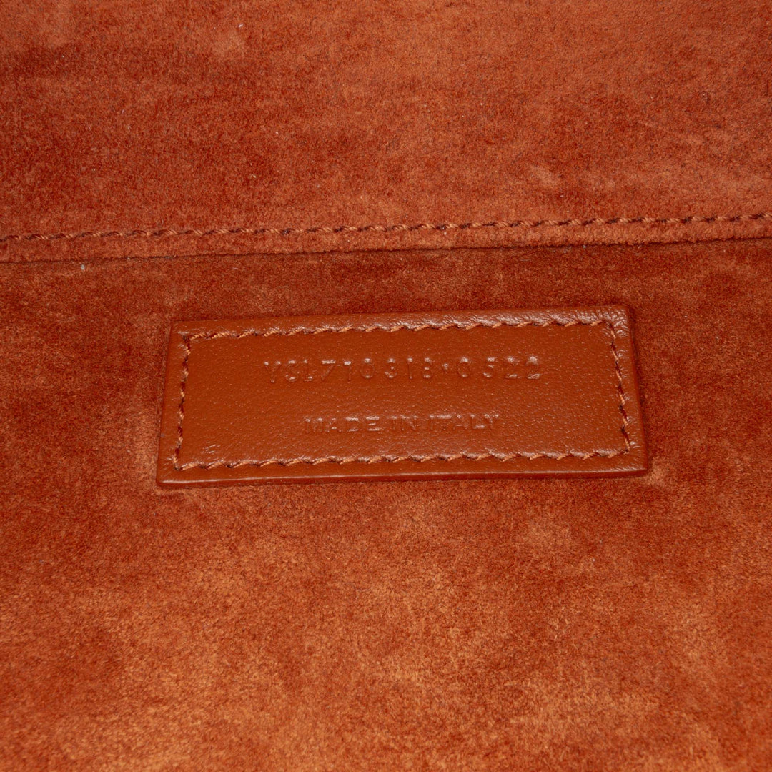 Saint Laurent Mini Smooth Cuir de veau Le 5 a 7