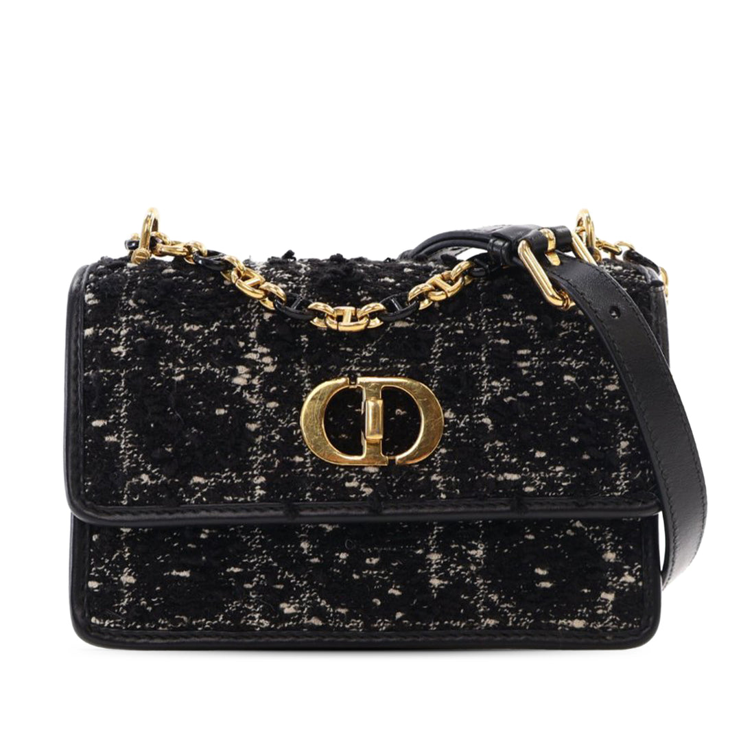 Dior Mini Tweed Macrocannage Miss Caro Bag Noir – GABY PARIS Authentique