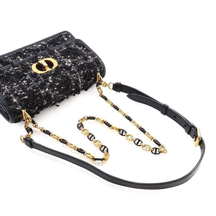 Dior Mini Tweed Macrocannage Miss Caro Bag Noir – GABY PARIS Authentique