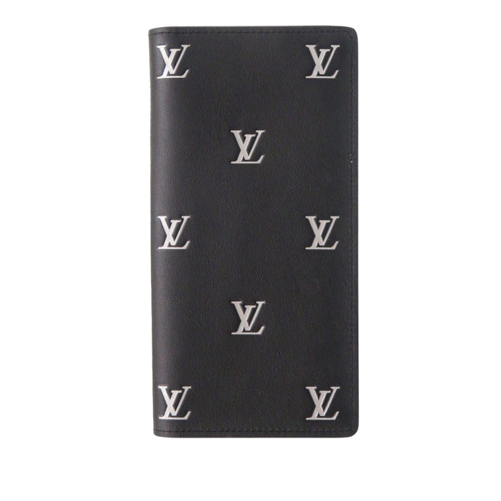 Louis Vuitton Blason Cuir de veau Monogram Brazza Bifold Portefeuille long