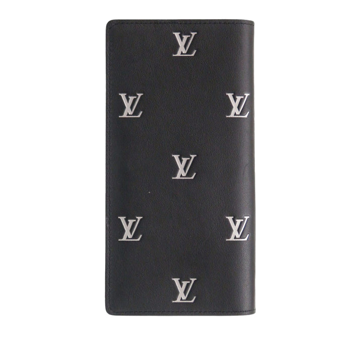 Louis Vuitton Blason Cuir de veau Monogram Brazza Bifold Portefeuille long