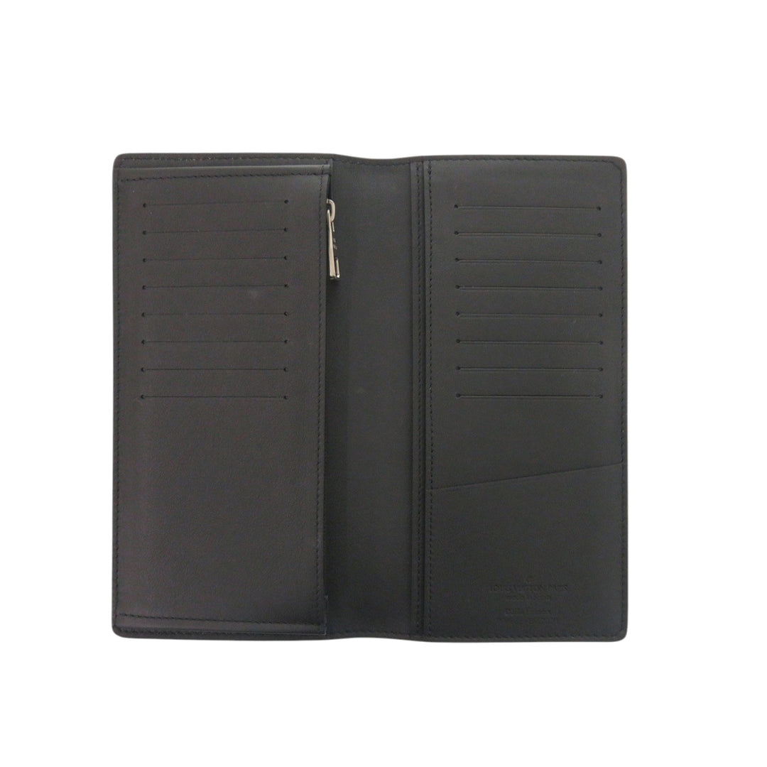 Louis Vuitton Blason Cuir de veau Monogram Brazza Bifold Portefeuille long