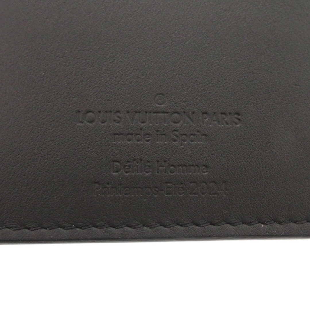 Louis Vuitton Blason Cuir de veau Monogram Brazza Bifold Portefeuille long