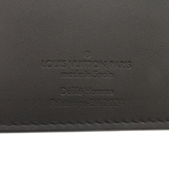 Louis Vuitton Blason Cuir de veau Monogram Brazza Bifold Portefeuille long