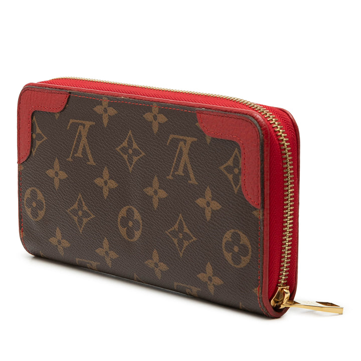 Louis Vuitton Monogram Retiro Zippy Portefeuille