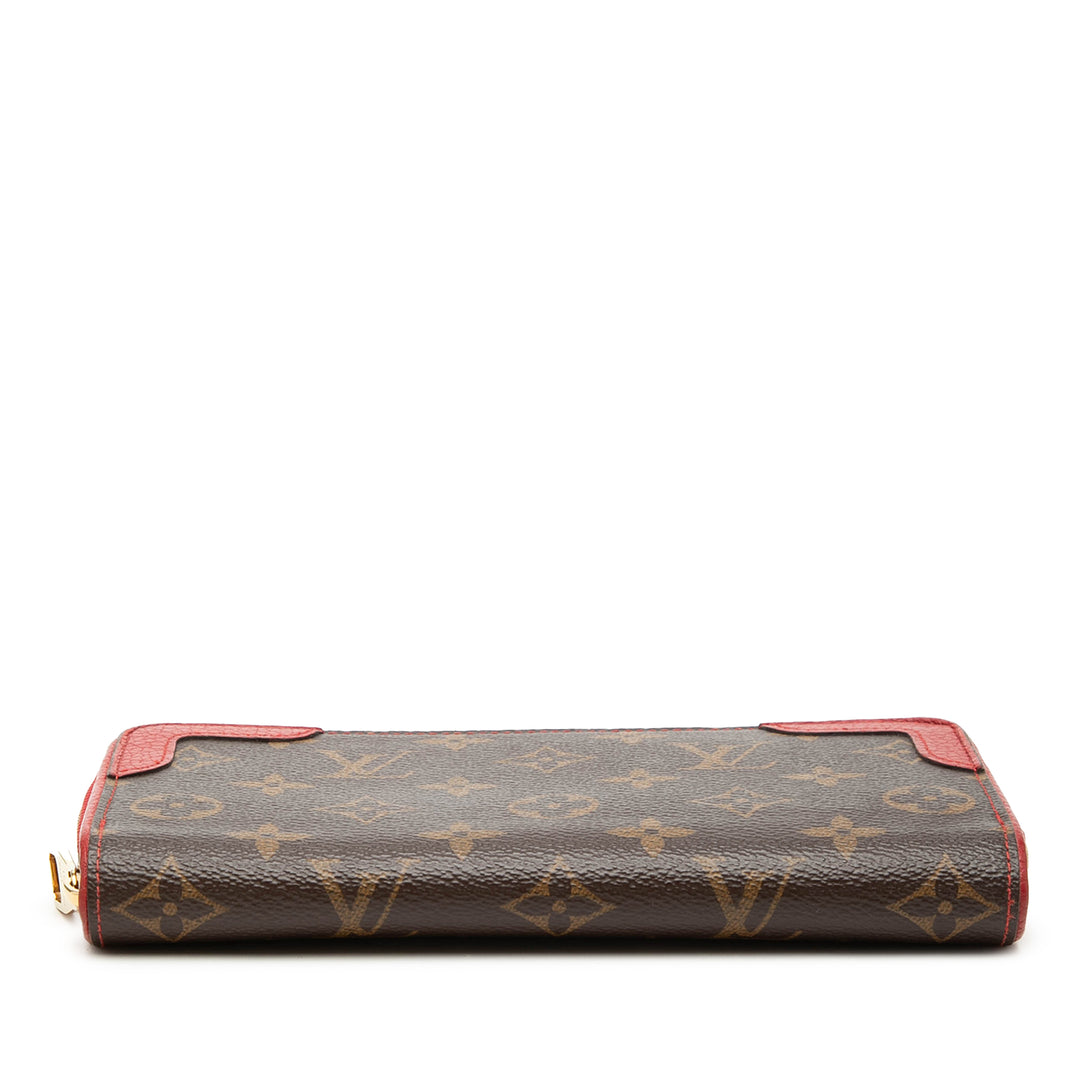 Louis Vuitton Monogram Retiro Zippy Portefeuille