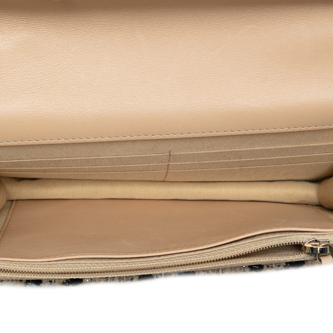 Chanel Houndstooth Tweed 19 Wallet On Chain Marron – GABY PARIS Authentique