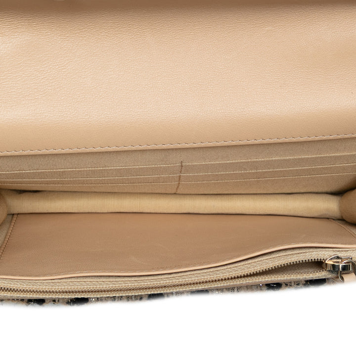 Chanel Houndstooth Tweed 19 Wallet On Chain Marron – GABY PARIS Authentique