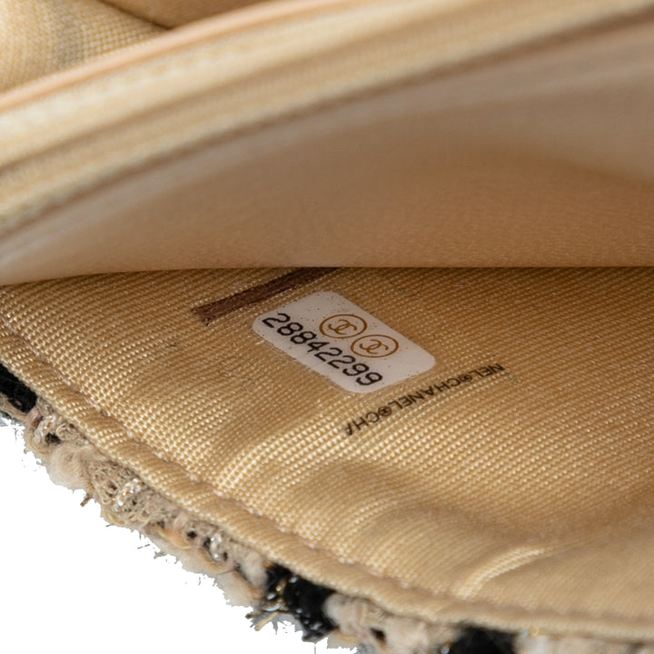 Chanel Houndstooth Tweed 19 Wallet On Chain Marron – GABY PARIS Authentique