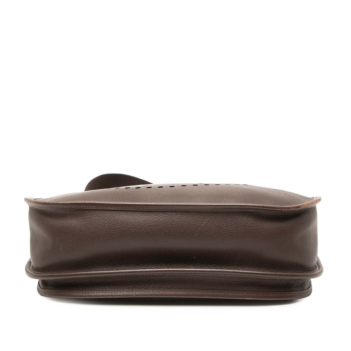 Hermès Epsom Evelyne II GM Marron – GABY PARIS Authentique