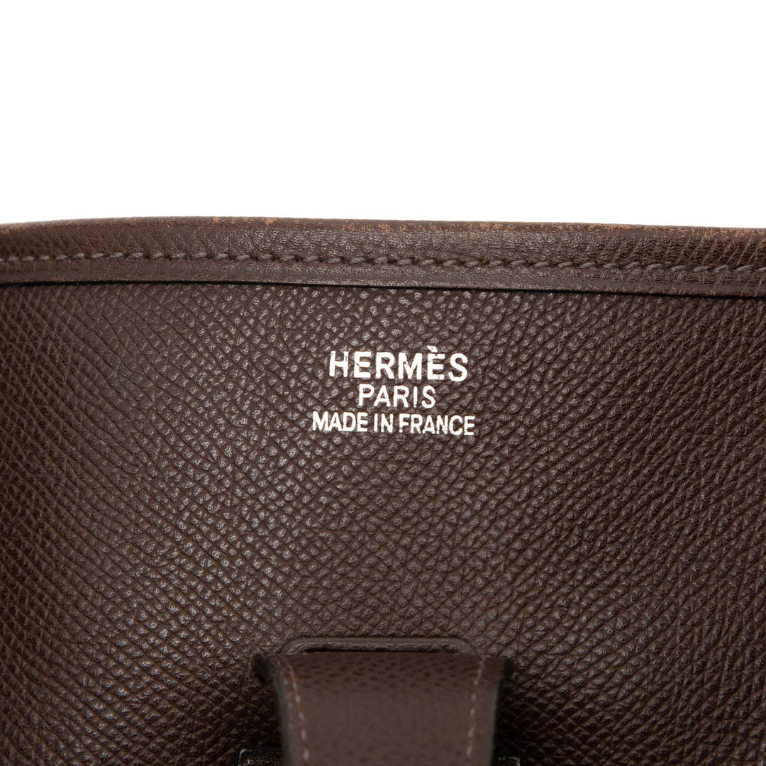 Hermès Epsom Evelyne II GM Marron – GABY PARIS Authentique