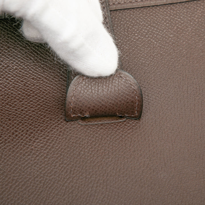 Hermès Epsom Evelyne II GM Marron – GABY PARIS Authentique