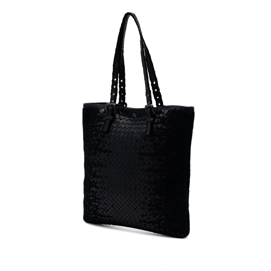 Bottega Veneta Nappa Intrecciato Tuffetage Cabas