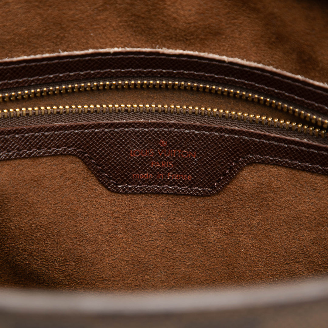 Venice Sac Plat Damier Ébène Marron